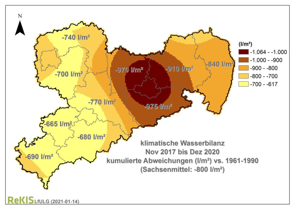 Klimatologischer Jahresrückblick 2020 Für Sachsen – Im Freistaat Wird ...